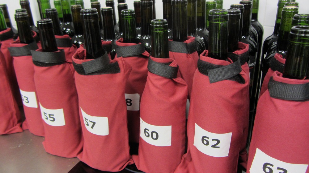 Ecovinos listos para la cata
