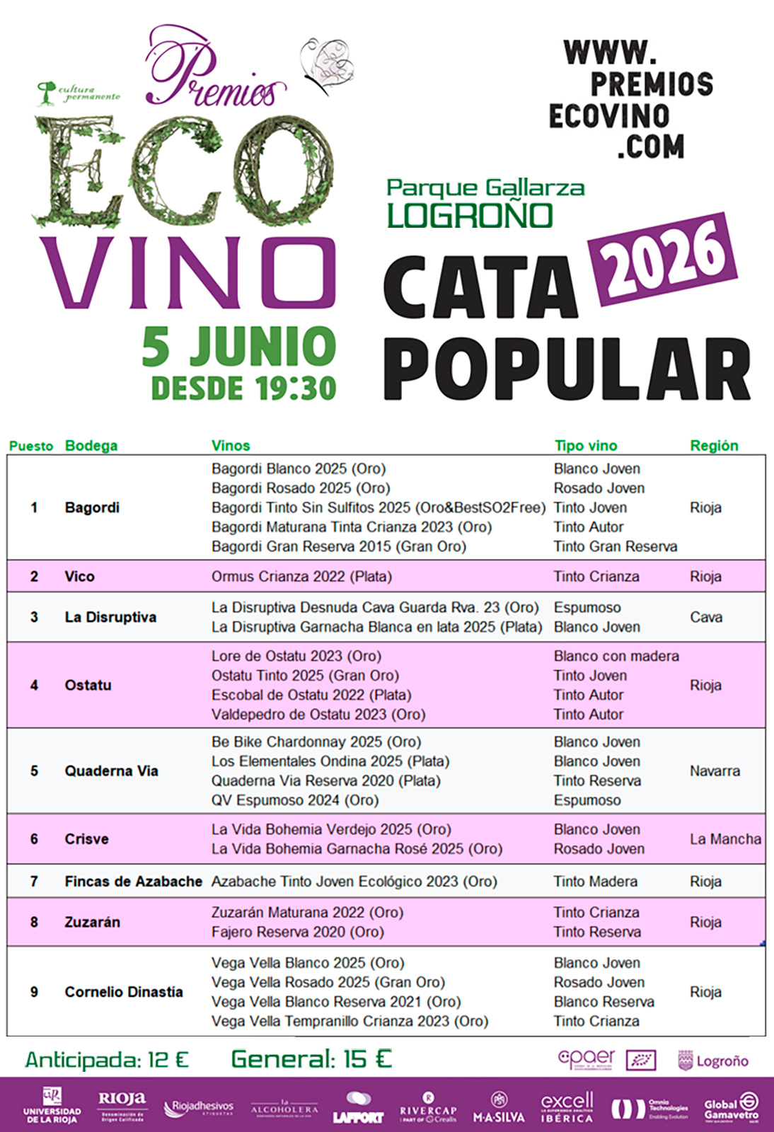 vinos catapop